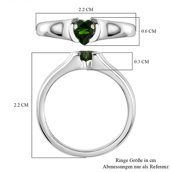 Natürlicher Chromdiopsid-Ring - 0,54 ct. image number 7