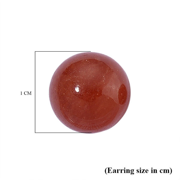 D'Joy rote Jade Ohrringe - 15 ct. image number 5