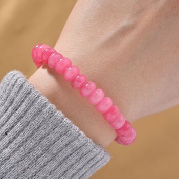 Rosa Quarzit  17+5cm Armband - 80 ct.