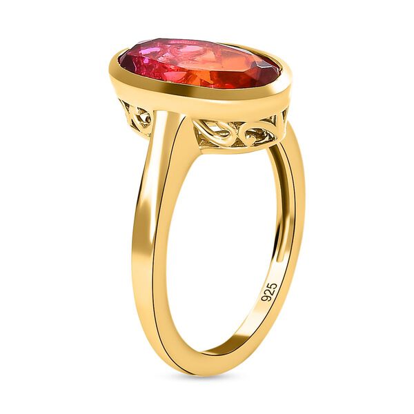 Sunset Triplett Quarz Ring - 3,33 ct. image number 5