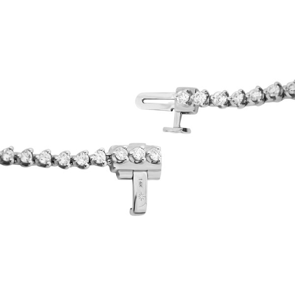New York Kollektion - SI G-H Diamant Armband, 19 cm, 585 Weißgold - 2 ct. image number 5