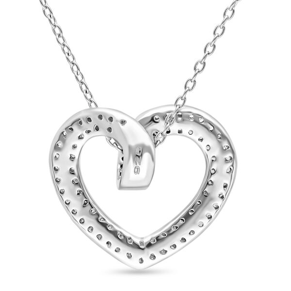 Diamant Anhänger mit Kette - 0,34 ct. image number 5