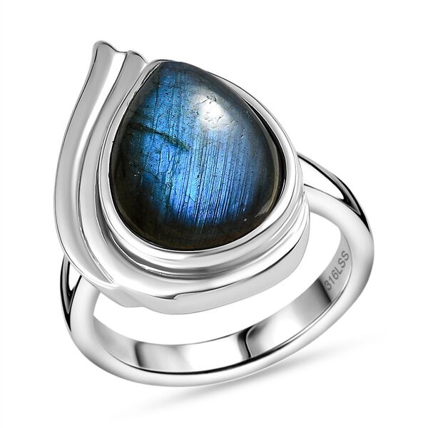 AAA Labradorit Ring - 5,83 ct. image number 4