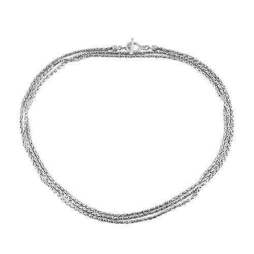 925 Silber Halskette ca. 150 cm ca. 52,80g image number 0