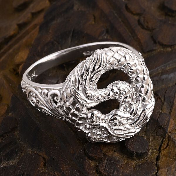 925 Silber Ring (Größe 21.00) ca. 5,27g image number 1