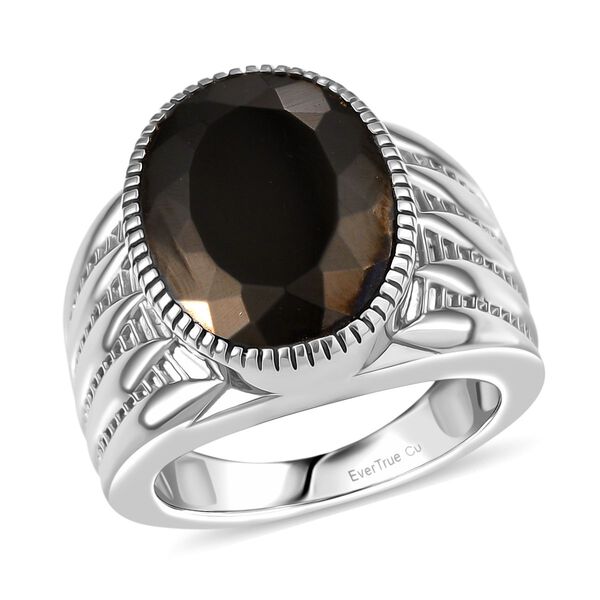 Elite Shungit Ring 950 Kupfer (Gr&ouml;&szlig;e 20.00) ca. 5,35 ct image number 3