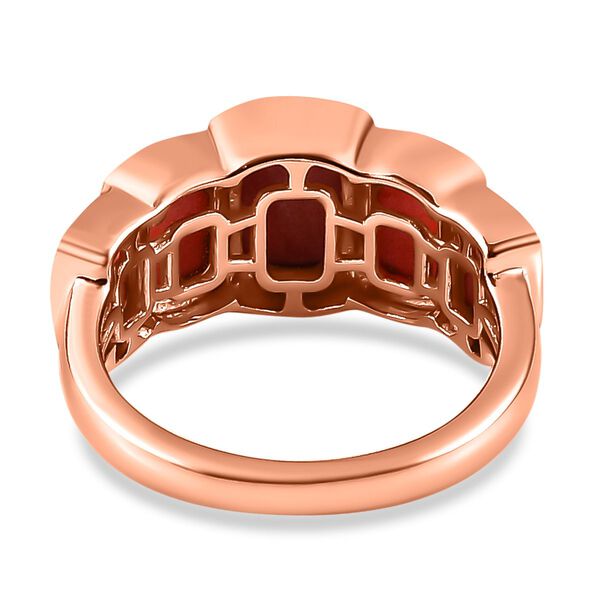 AA Oregon Sunrise Pfirsich Opal Ring - 3,18 ct. image number 6