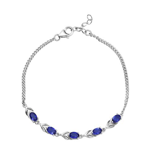 Tansanit Farbe Quarz Armband, 19 cm - 2,49 ct. image number 0