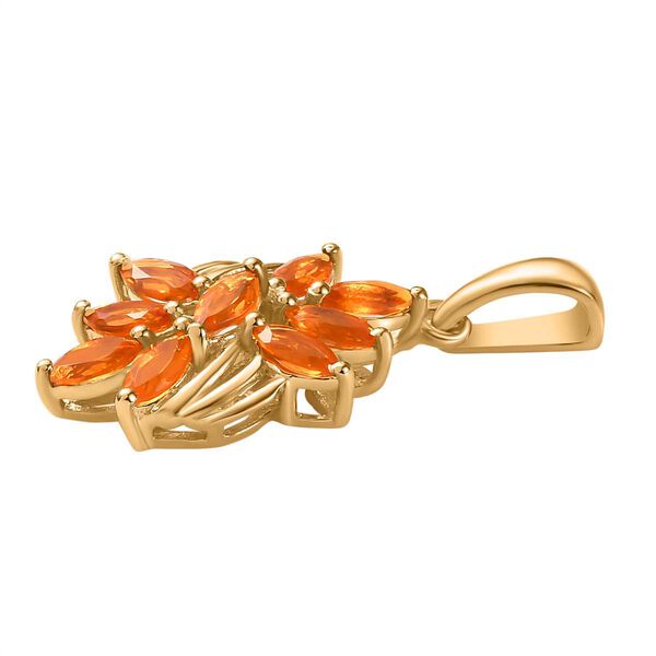 AA Salamanca Feueropal Anh&auml;nger - 0,87 ct. image number 4