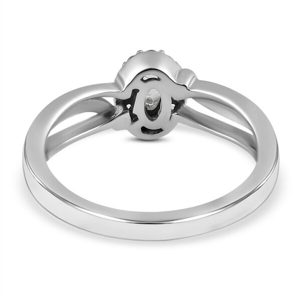 Alexandrit und weißer Zirkon-Ring - 0,34 ct. image number 6