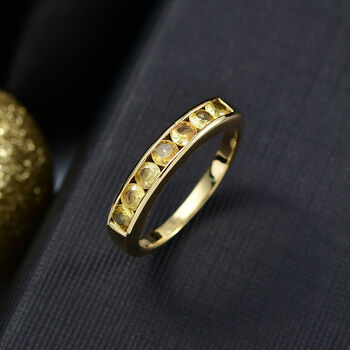 D'Joy AA gelber Saphir Ring - 0,98 ct.