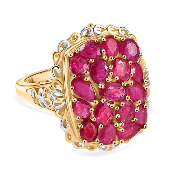 EverTrue Niassa Rubin zweifarbiger Ring - 4,31 ct.