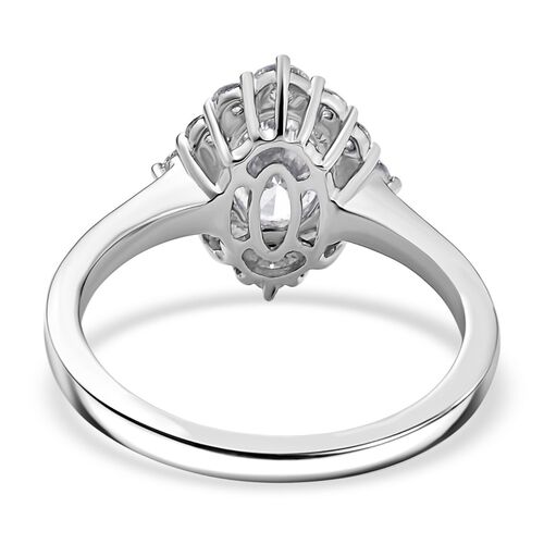 LUXURIANT DIAMOND - Lab Grown Diamant VS Ring 950 Platin (Größe 17.00) (10-15 Werktage Lieferzeit) ca. 1.50 ct image number 5