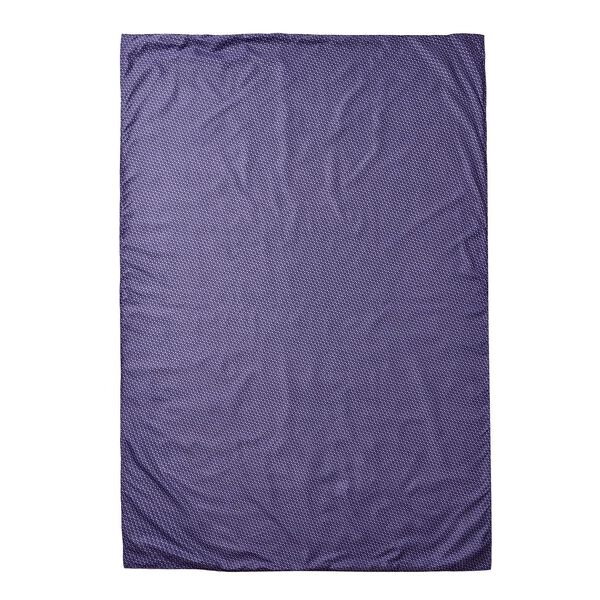 6-tlg. Bettw&auml;sche-Garnitur mit doppelseitigem Druck, Exotische Pflanzen, dunkellila image number 7