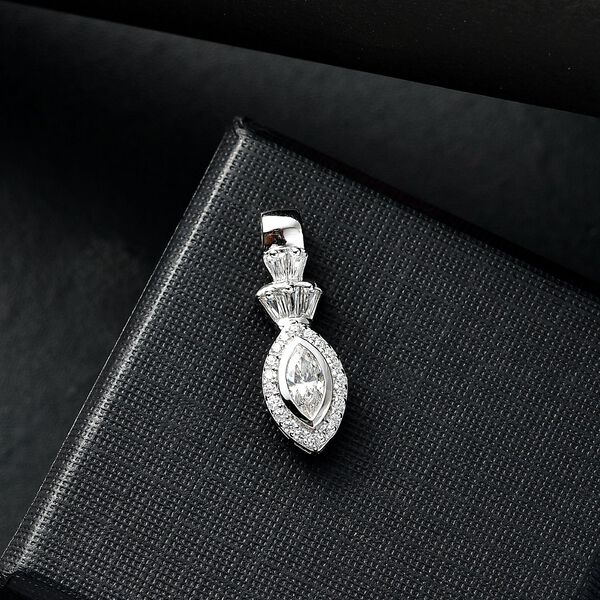 J Francis gefertigt mit SWAROVSKI- Swarovski Zirkonia Anhänger image number 2