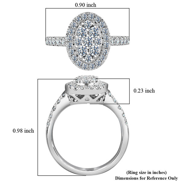 RHAPSODY - Diamant-Ring, IGI zertifiziert VS E-F, 950 Platin  ca. 1,01 ct image number 5