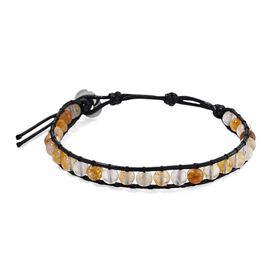 Flexibles mehrfarbiges Hämatoid-Quarz Armband - 35 ct.