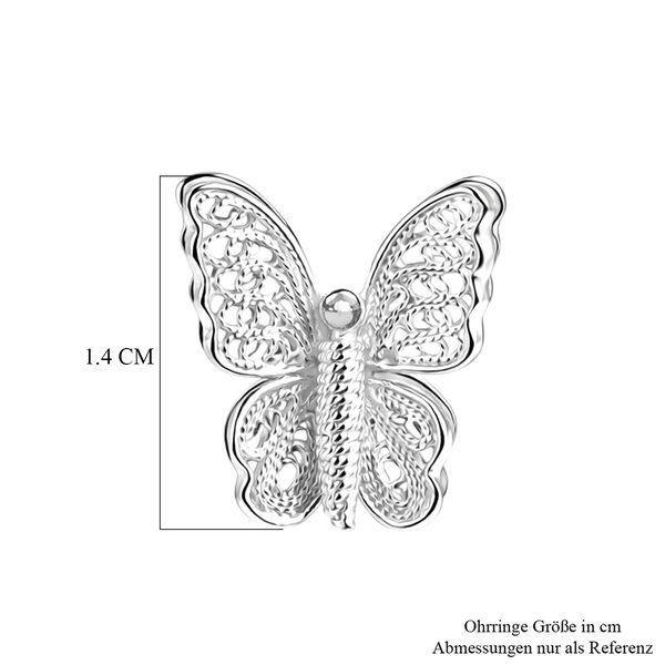 Royal Bali 925 Silber Ohrringe 2,84g image number 6