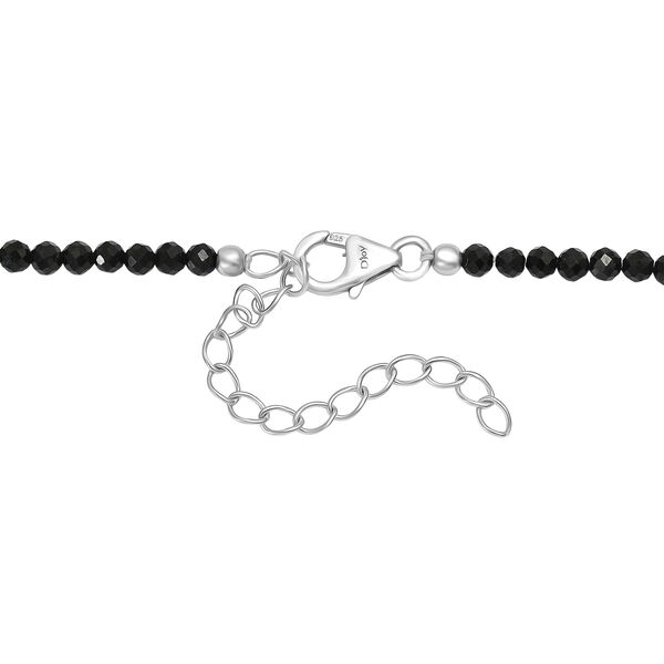 D'Joy schwarze Spinell 45+5cm Halskette - 30 ct. image number 5
