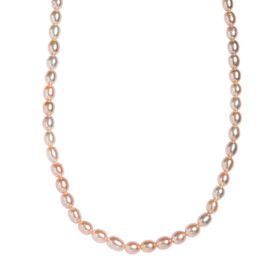 D'Joy AAA Pfirsich-S&uuml;&szlig;wasserperle 45cm Halskette