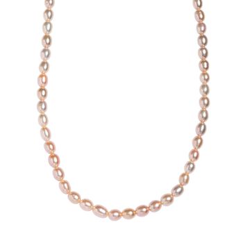 D'Joy AAA Pfirsich-S&uuml;&szlig;wasserperle 45cm Halskette