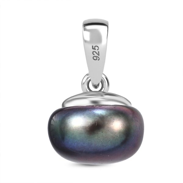 Süßwasser Pfau Perle Anhänger image number 5