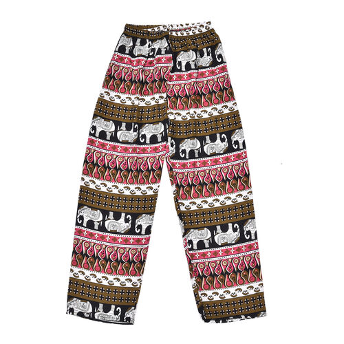 Hose für Damen, Rosa und schwarz image number 0