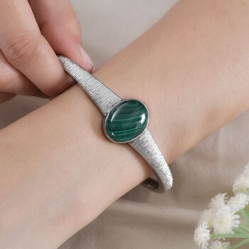 Malachit Armreif, 19 cm - 22,06 ct.