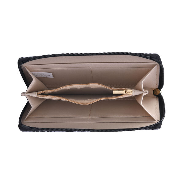 Passage - 4er-Set, Handtasche, Crossbody Tasche, Clutch und Brieftasche mit Schlangenhaut Muster image number 7