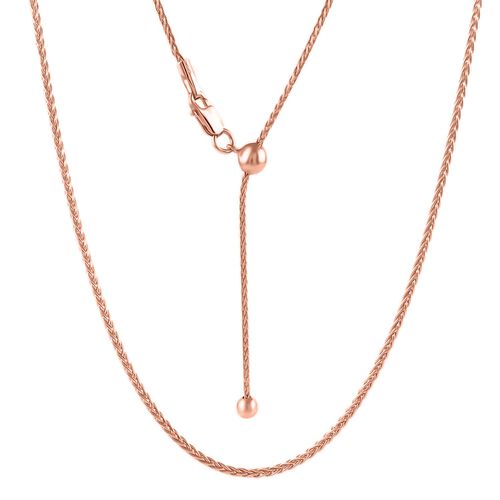 Spigakette, ca. 60 cm, 925 Silber rosévergoldet image number 0