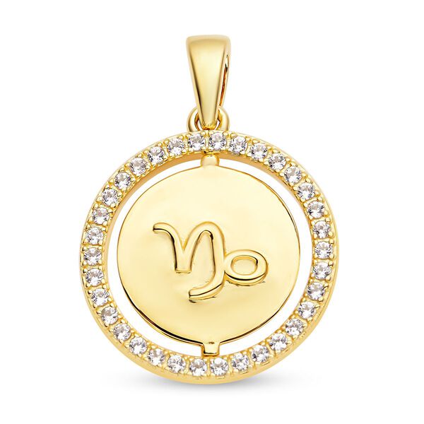 Weißer Zirkon Steinbock-Anhänger - 0,63 ct. image number 4