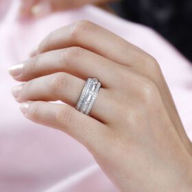 Moissanit Ring - 1,32 ct.