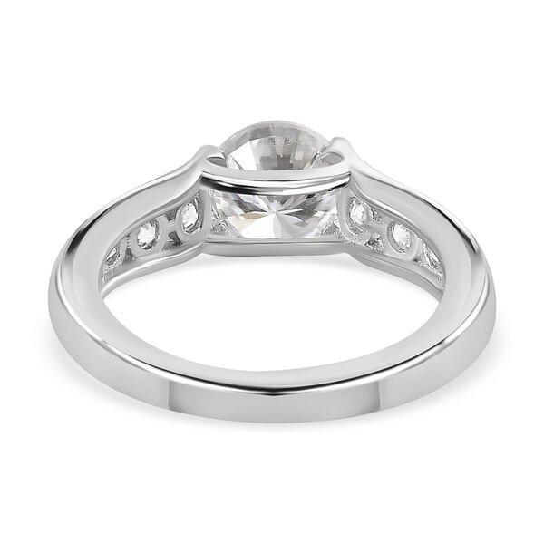 Moissanit Ring mit Schild-Schliff - 1,92 ct. image number 6