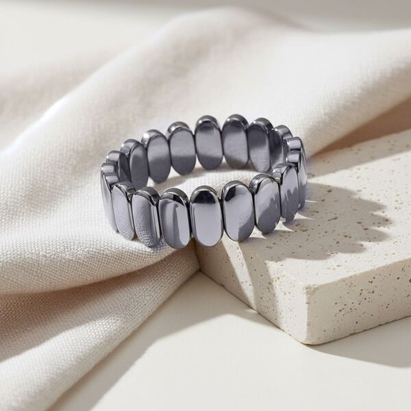 Terahertz Armband, flexibel (ca. 19 cm), ca. 175.00 ct image number 1