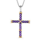 AA Afrikanischer Amethyst Schmuckset ca. 50 cm ca. 5.70 ct