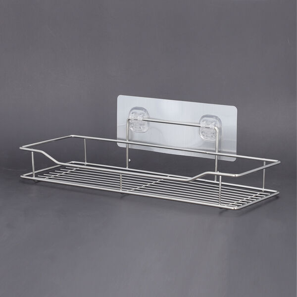 Wasserdichtes Badezimmer-Duschregal aus Edelstahl, 35x12,5x8 cm image number 1