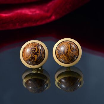 Skript Stein Ohrringe - 13 ct.