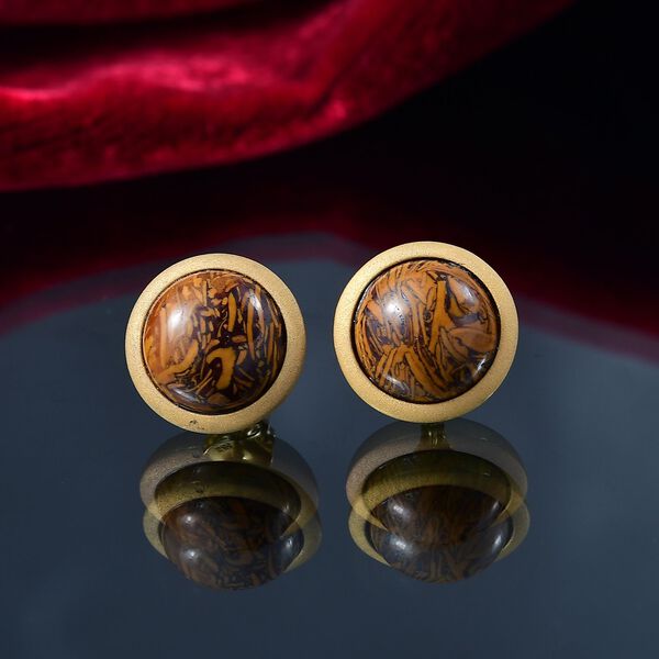 Skript Stein Ohrringe - 13 ct. image number 2