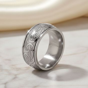 316L Edelstahl Ring (Gr&ouml;&szlig;e 21.00) ca. 5,80g