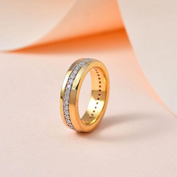 Moissanit Ring - 0,82 ct. image number 9