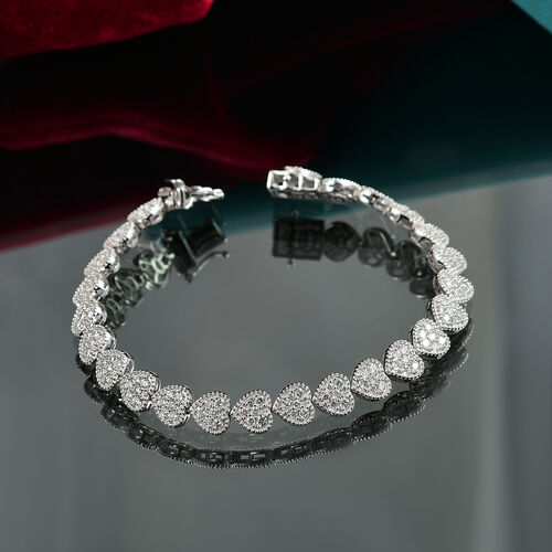 LUXURIANT DIAMOND- SGL zertifiziertes SI-GH Labor Diamant Armband - 4 ct. image number 2
