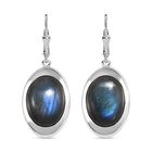 AAA Labradorit Ohrringe 925 Silber rhodiniert ca. 19.61 ct