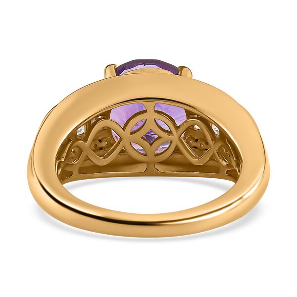 AA Marokkanischer Amethyst und Zirkon Ring - 5,70 ct. image number 6