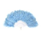 20iger Style Federfächer, Türkis