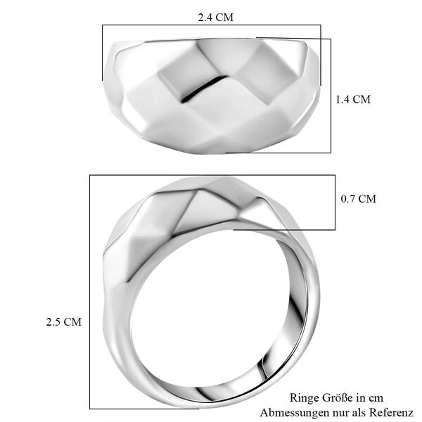 925 Silber Ring (Gr&ouml;&szlig;e 18.00) ca. 3,40g image number 4