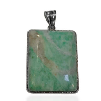 Serpentin Jaspis Anh&auml;nger ca. 120,00 ct.