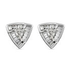RHAPSODY Diamant-Ohrstecker, zertifiziert VS E-F, 950 Platin ca. 0,50 ct