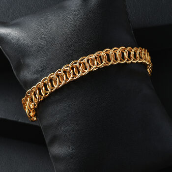 EVER TRUE Bronzella Kollektion-Reine Bronze 750 Vergoldet Armband ca. 16.5 cm ca. 11,00g