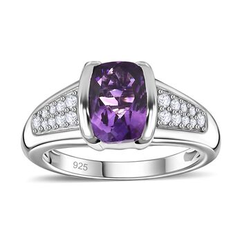 AA Marokkanischer Amethyst und Zirkon Ring - 2,47 ct.