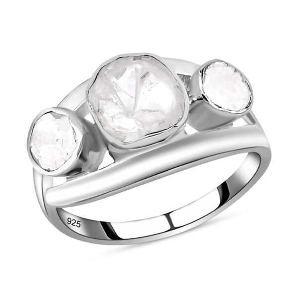 Handgearbeiteter Polki-Diamant-Ring - 0,50 ct. image number 4